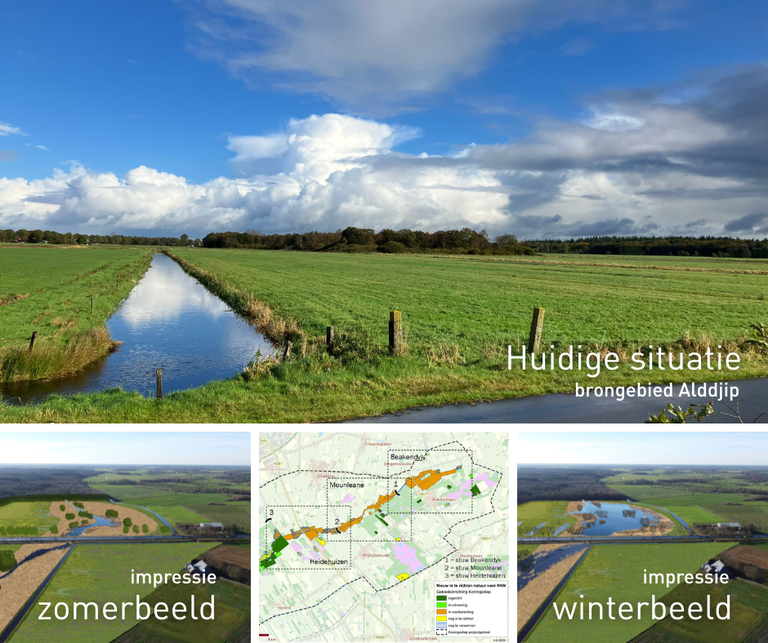 Koningsdiep Alddjip foto, kaart en impressie