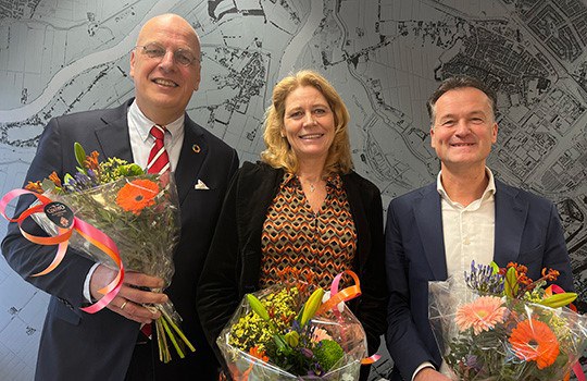 Van links naar rechts: Vincent Lokin, Luzette Kroon en Jeroen Haan Van links naar rechts: Vincent Lokin, Luzette Kroon en Jeroen Haan