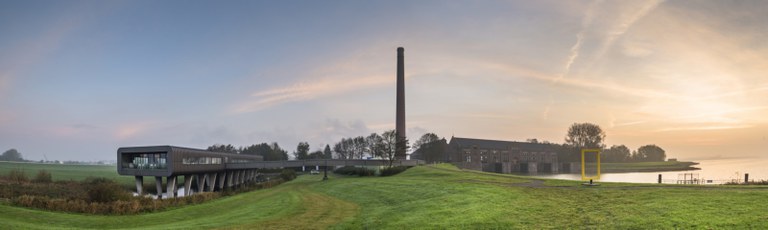 Panoramaview van Woudagemaal Panoramaview van Woudagemaal